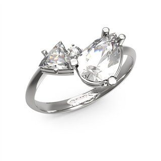Guess Ladies Ring JUBR04418JWRH52 - JUBR04418JWRH52 - Teknashop Ltd