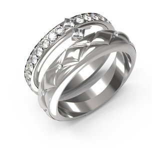 Guess Ladies Ring JUBR04586JWRH58 - JUBR04586JWRH58 - Teknashop Ltd