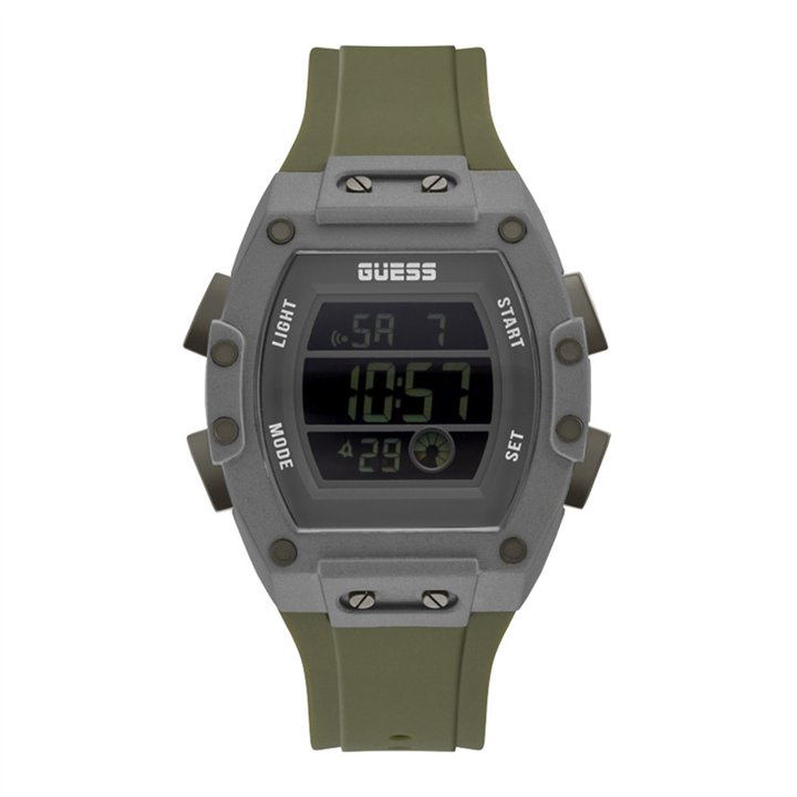 Guess Tonneau GW0340G3 Men's Watch Chronograph - GW0340G3 - Teknashop Ltd