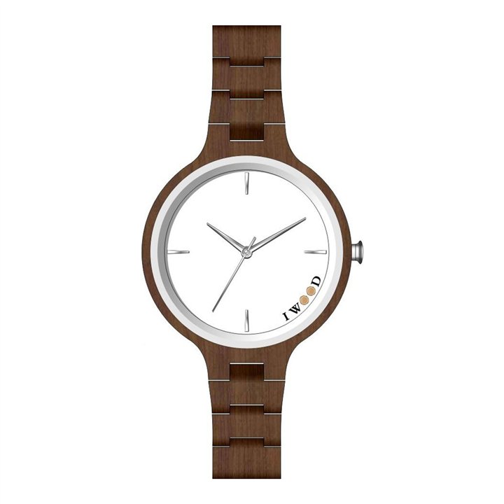 Iwood Real Wood Ladies Watch IW18442003 - IW18442003 - Teknashop Ltd