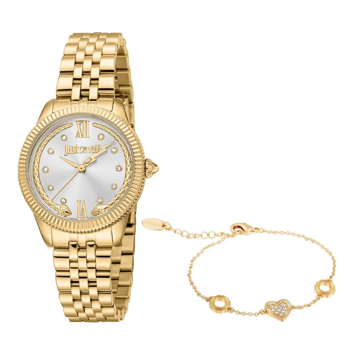 Just Cavalli Valentines Set JC1L315M0055 Ladies Watch - JC1L315M0055 - Teknashop Ltd