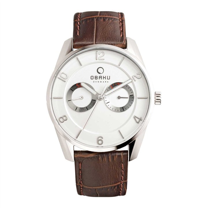 Obaku Flint V171GMCIRN Men's Watch - V171GMCIRN - Teknashop Ltd