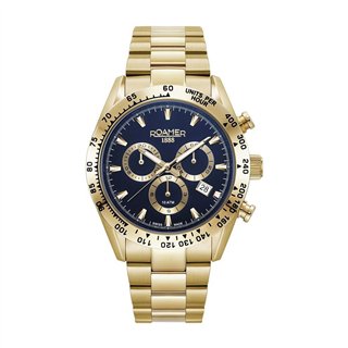 Roamer Monza 100 850837484520 Men's Watch Chronograph - 850837484520 - Teknashop Ltd