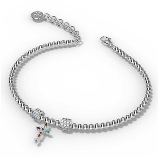 Roccobarocco Ladies Bracelet RBJ0023SS - RBJ0023SS - Teknashop Ltd