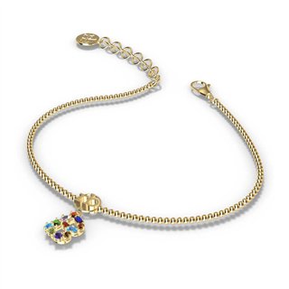 Roccobarocco Ladies Bracelet RBJ0036GP - RBJ0036GP - Teknashop Ltd