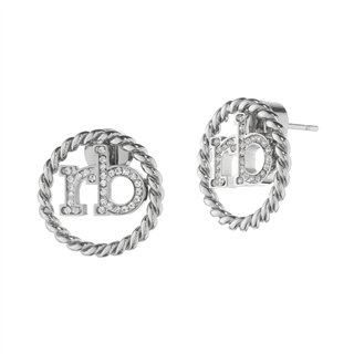 Roccobarocco Ladies Earrings RBJ0007SS - RBJ0007SS - Teknashop Ltd