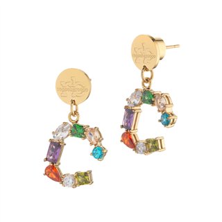 Roccobarocco Ladies Earrings RBJ0050GP - RBJ0050GP - Teknashop Ltd
