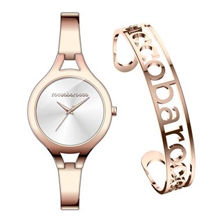 Roccobarocco RB.2216S-04M Ladies Watch and Bangle Set - RB.2216S-04M - Teknashop Ltd