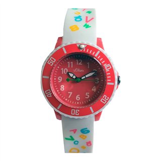 s.Oliver SO-3771-PQ Kids Watch - SO-3771-PQ - Teknashop Ltd