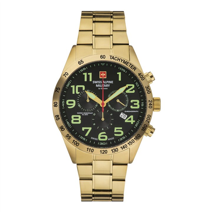 Swiss Alpine Military 7047.9114SAM Men's Watch Chronograph - 7047.9114SAM - Teknashop Ltd