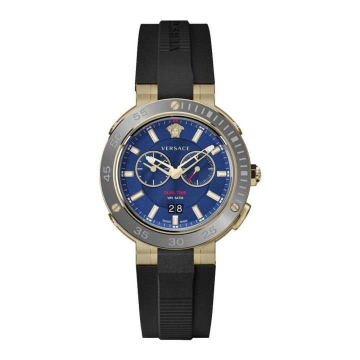 Versace VECN00119 V-Extreme Pro Men's Watch Dualtimer - VECN00119 - Teknashop Ltd