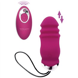 TOYJOY - HAPPINESS SUNN SIDE UP AND DOWN VIBRATOR REMOTE CONTROL FUCHSIA - D-243820 - Teknashop Ltd