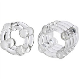 CALEXOTICS - COLT ENHANCER RINGS CLEAR - D-223812 - Teknashop Ltd