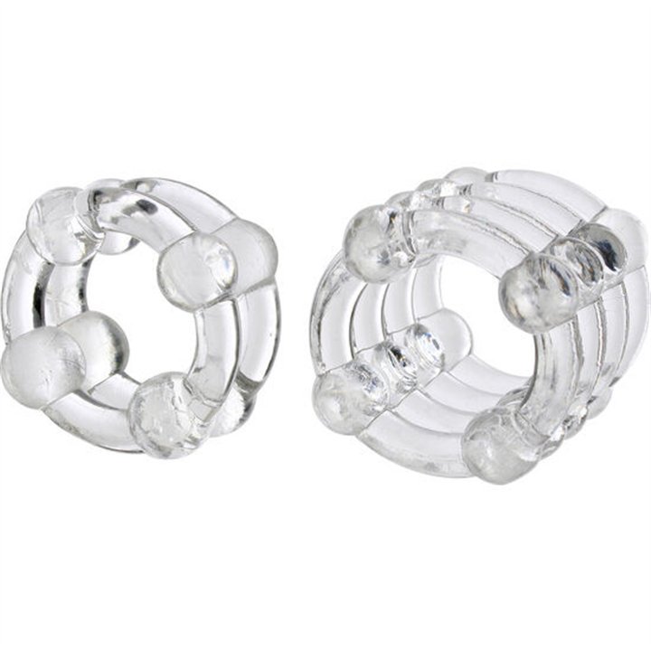CALEXOTICS - COLT ENHANCER RINGS CLEAR - D-223812 - Teknashop Ltd