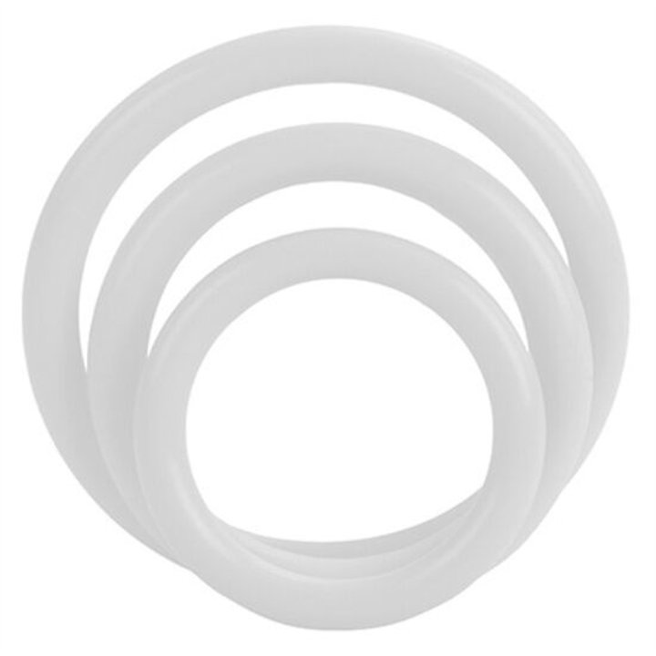 CALEXOTICS - TRI-RINGS GLOW IN THE DARK - D-224000 - Teknashop Ltd