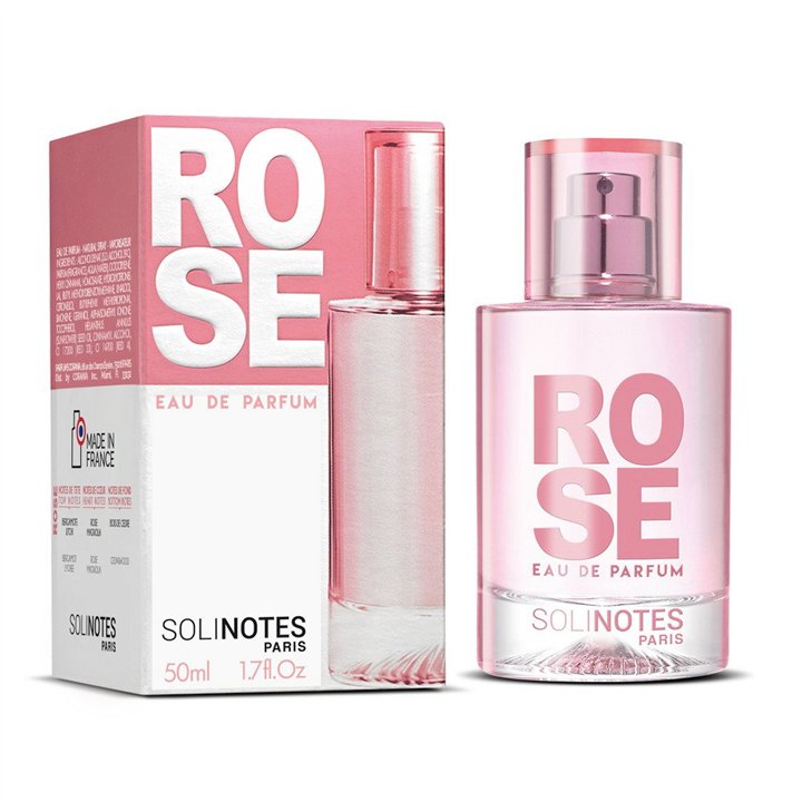 Solinotes, Rose, Eau De Parfum, For Women, 50 ml - Teknashop Ltd
