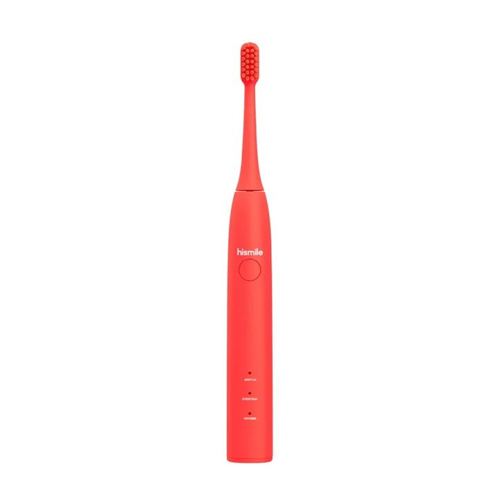 Hismile, Hismile, Sonic Toothbrush, Bright Red, 3 Modes - Teknashop Ltd