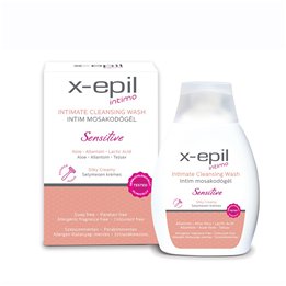 X-Epil, Intimate Cleansing Wash Sensitive, Intimate Wash Gel, 250 ml - Teknashop Ltd