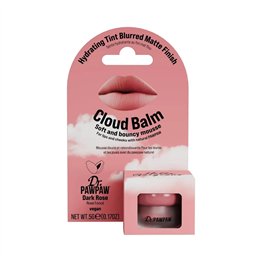 Dr. PawPaw, Cloud Balm, Matte & Smoothing, Cream Blush, Dark Rose, 5 g - Teknashop Ltd