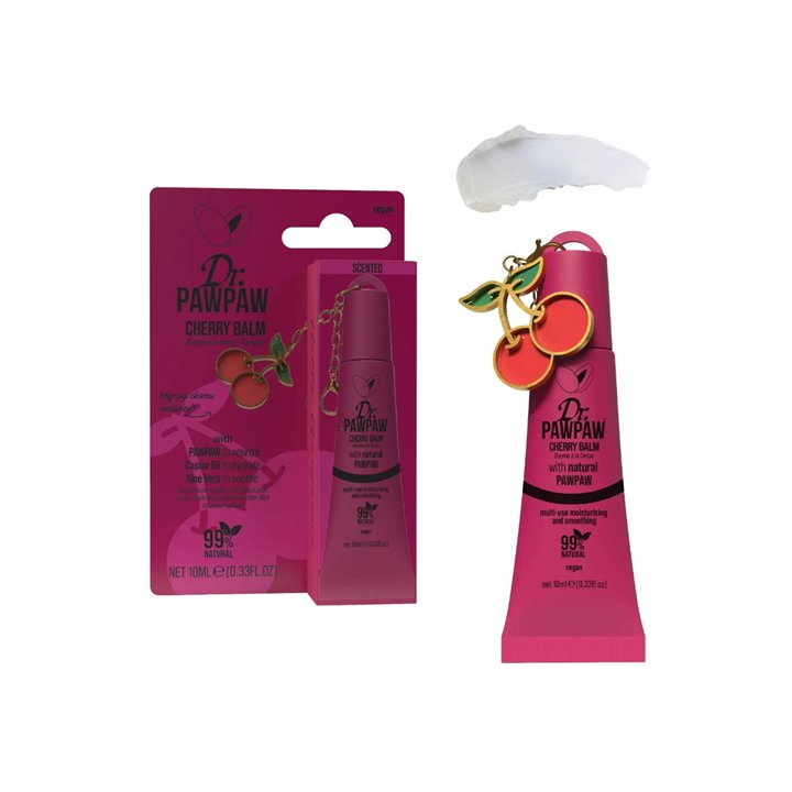 Dr. PawPaw, Cherry Balm, Hydrating, Lip Balm, 10 ml - Teknashop Ltd