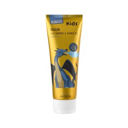 Biobaza, Dragon Kids, Shower Gel & Shampoo 2-In-1, Aloe Vera, 250 ml - Teknashop Ltd