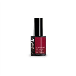ColorMe Cosmetics, Sparkling Sangria, Semi-Sheer, Semi-Permanent Nail Polish, Translucent, 10 ml - Teknashop Ltd