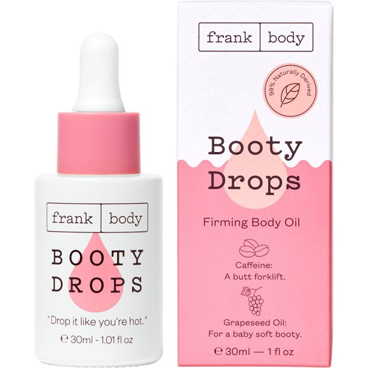 Frank Body, Booty Drops, Firming, Body Oil, For Hips & Thighs, 30 ml - Teknashop Ltd