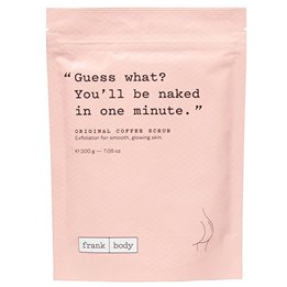 Frank Body, Original Coffee, Smoothing, Body Scrub, 200 ml - Teknashop Ltd