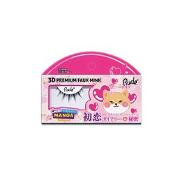 Rude Cosmetics, Chibi Manga Faux Mink - Chibi Paws, False Eyelashes - Teknashop Ltd