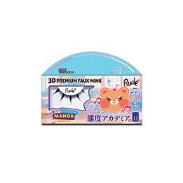 Rude Cosmetics, Chibi Manga Faux Mink - Twinkle Eyes, False Eyelashes - Teknashop Ltd