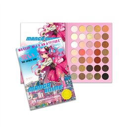 Rude Cosmetics, Manga Anime Book 2, Eyeshadow Palette, 35 Shades - Teknashop Ltd