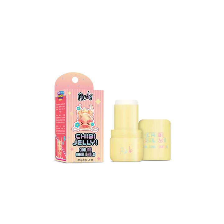 Rude Cosmetics, Chibi Jelly, Illuminating, Highlighter Stick, Taiyo, 8.5 g - Teknashop Ltd