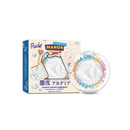 Rude Cosmetics, Twinkle Twinkle, Illuminating, Highlighter Palette, Kirei-Sama's Playlist, 4 g - Teknashop Ltd