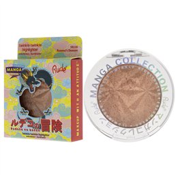 Rude Cosmetics, Twinkle Twinkle, Illuminating, Highlighter Palette, Rudeko's Dragon, 4 g - Teknashop Ltd