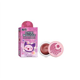 Rude Cosmetics, Chibi Mousse, Lip & Cheek Balm 2-In-1, Tada!, 4 g - Teknashop Ltd