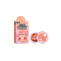 Rude Cosmetics, Chibi Mousse, Lip & Cheek Balm 2-In-1, Fuzzy, 4 g - Teknashop Ltd