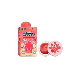 Rude Cosmetics, Chibi Mousse, Lip & Cheek Balm 2-In-1, Toasty, 4 g - Teknashop Ltd