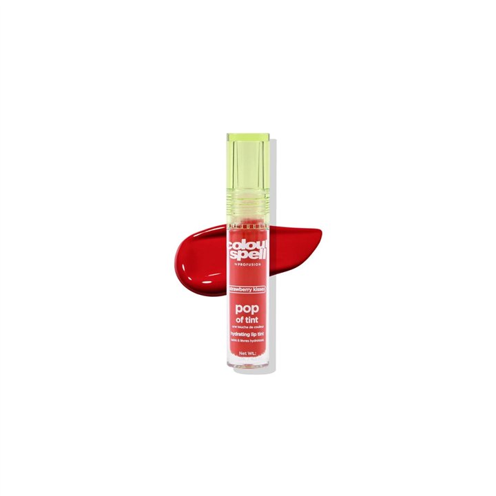 Profusion Cosmetics, Colour Spell, Hydrating, Lip Gloss, Strawberry Kisses, 4.5 ml - Teknashop Ltd
