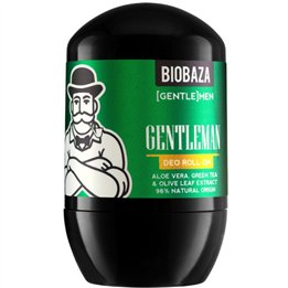 Biobaza, Gentlemen, Aloe Vera, Anti-Perspirant, Deodorant Roll-On, For Men, 50 ml - Teknashop Ltd