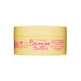 Umberto Giannini, Banana Butter, Hair Leave-In Conditioner, Repairing & Defrizzing, 200 ml - Teknashop Ltd