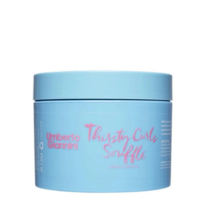 Umberto Giannini, Thirsty Curls, Hair Leave-In Cream Treatment, Hydrating & Defining, 300 ml - Teknashop Ltd