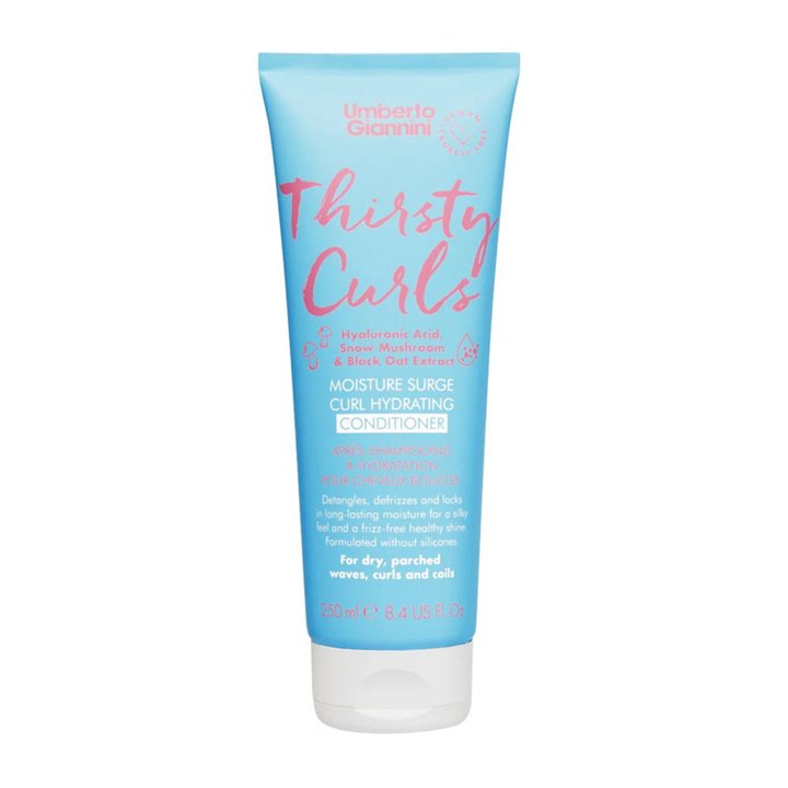 Umberto Giannini, Thirsty Curls, Hair Conditioner, Hydrating & Frizz Control, 250 ml - Teknashop Ltd