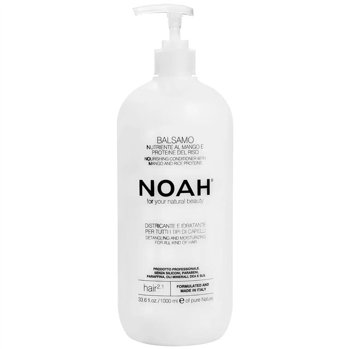 Noah, Natural, Mango, Hair Conditioner, Nourishing & Hydrating, 1000 ml - Teknashop Ltd