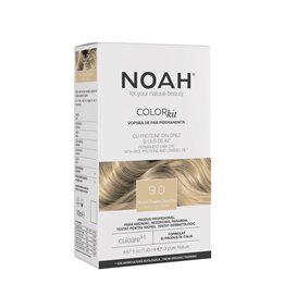 Noah, Permanent Hair Colour, Permanent Hair Dye, 9.0 Very Light Blond, 140 ml - Teknashop Ltd