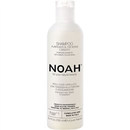 Noah, Natural, Tea Tree, Hair Shampoo, Purifying & Anti-Dandruff, 250 ml - Teknashop Ltd