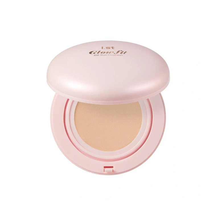 I.ST, Glow Fit BB Sun Cushion, Brightening & Illuminating, BB Compact Cream, 01, Pure, SPF 50, 12 g - Teknashop Ltd