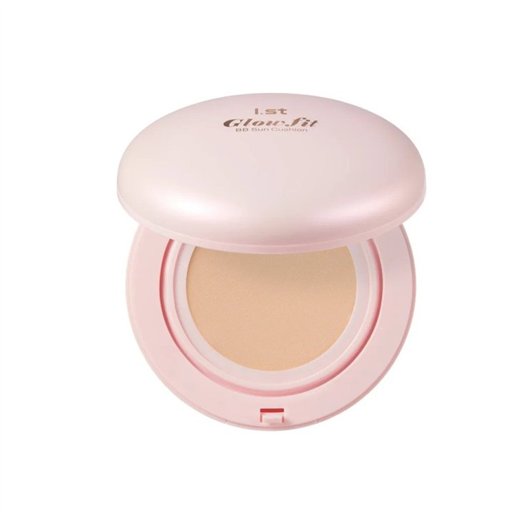 I.ST, Glow Fit BB Sun Cushion, Illuminating & Natural Glow, BB Compact Cream, 02, Natural, SPF 50, 12 g - Teknashop Ltd