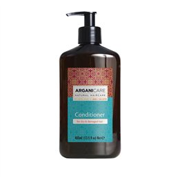 Arganicare, Argan Oil & Shea Butter, Hair Conditioner, Repairing & Moisturising, 400 ml - Teknashop Ltd
