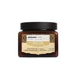 Arganicare, Ricin, Hair Treatment Cream Mask, For Growth Stimulation, 500 ml - Teknashop Ltd