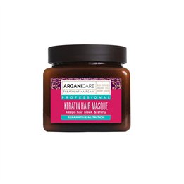 Arganicare, Keratin, Hair Treatment Cream Mask, Nourishing & Repairing, 500 ml - Teknashop Ltd